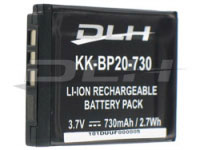 Dlh LI-ION 3.7V-730mAh-2.7Wh (KK-BP20-730)